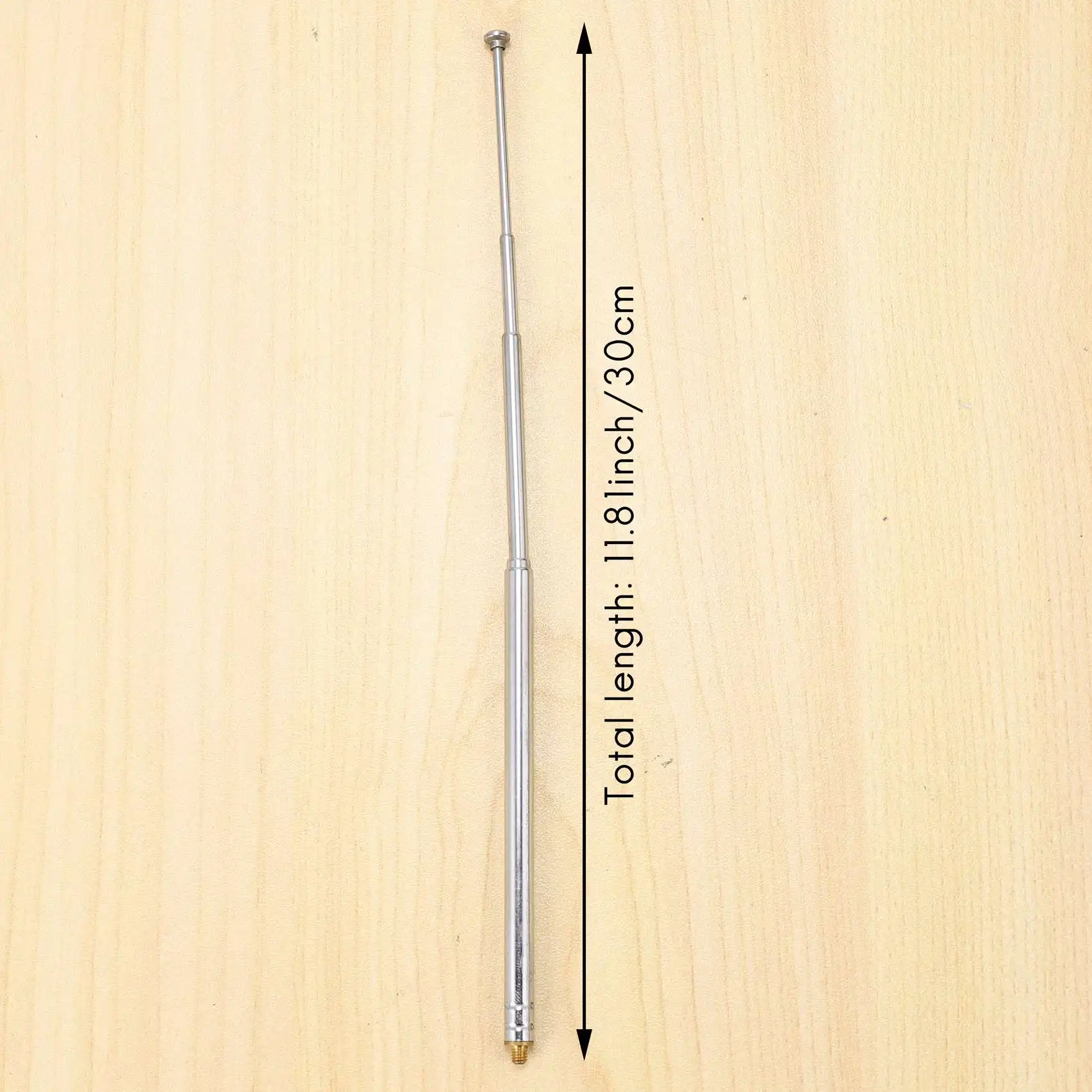 RC model Car 5 argento 5 sezioni 3 mm antenna di espansione filettata esterna