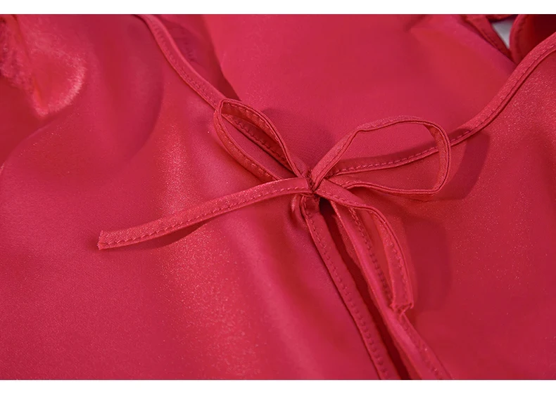 Backless Cross Strap Nacht Schlaf Kleid Frauen Unterwäsche Dessous Sling Spitze Stickerei V-ausschnitt Sexy Nachthemd Seide Nachthemd – Detail 1