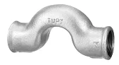 Curve Galvanized Transposition 90 ° Female 1/2