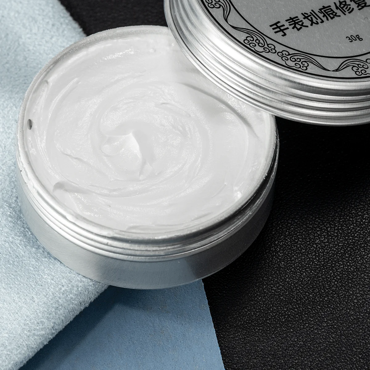 مزيل الخدوش ساعة معدنية مجوهرات تلميع كريم تلميع أدوات معدنية محمولة إيفا ساعة واحدة صندوق تخزين منظم #4