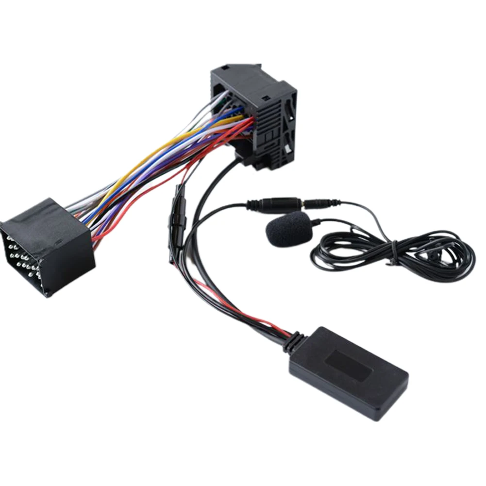 For BMW E46 3 Series Radio 10 Pin Lossless AUX IN Audio Cable Adapter for In Car Music Streaming and AUX Connectivity