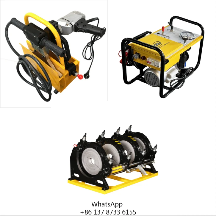 New WD315HA Plastic Pipe Welding Machine 90-315 Mm Automatic 5.35kw Hydraulic Butt Fusion Welding Machine For PE/PP/PPR/PVDF