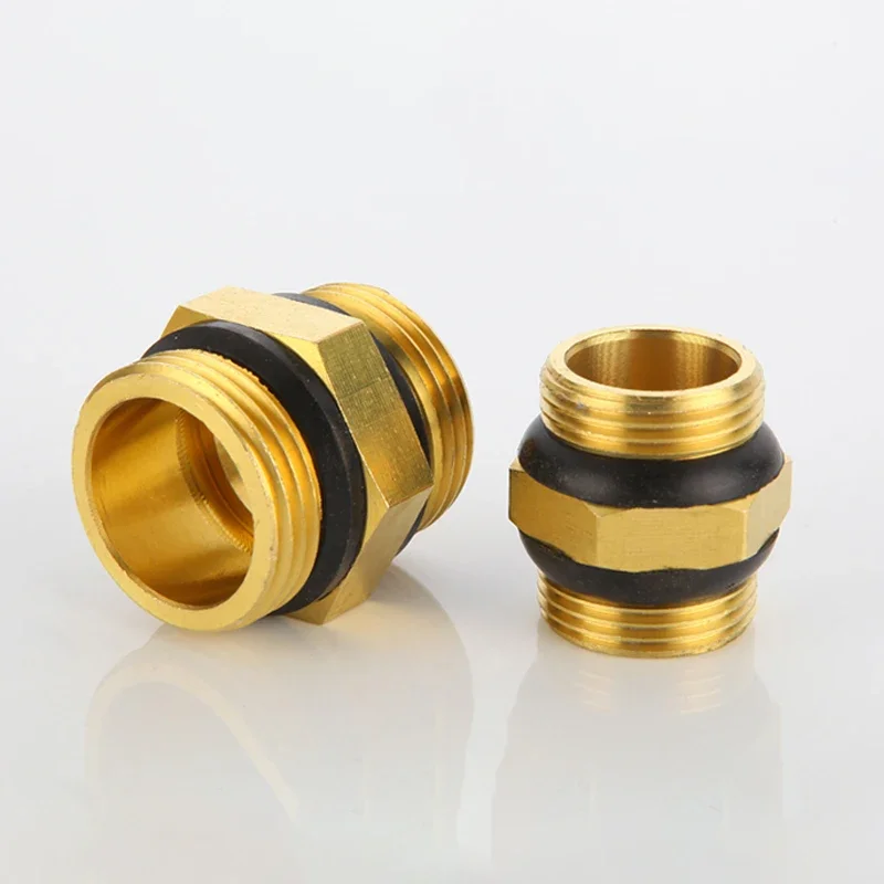 10 قطعة 1/2 "3/4" النحاس عرافة الحلمة وصلة أنابيب BSP ذكر الموضوع محول سريع مقرنة مدخل الأنابيب المشتركة الملحقات