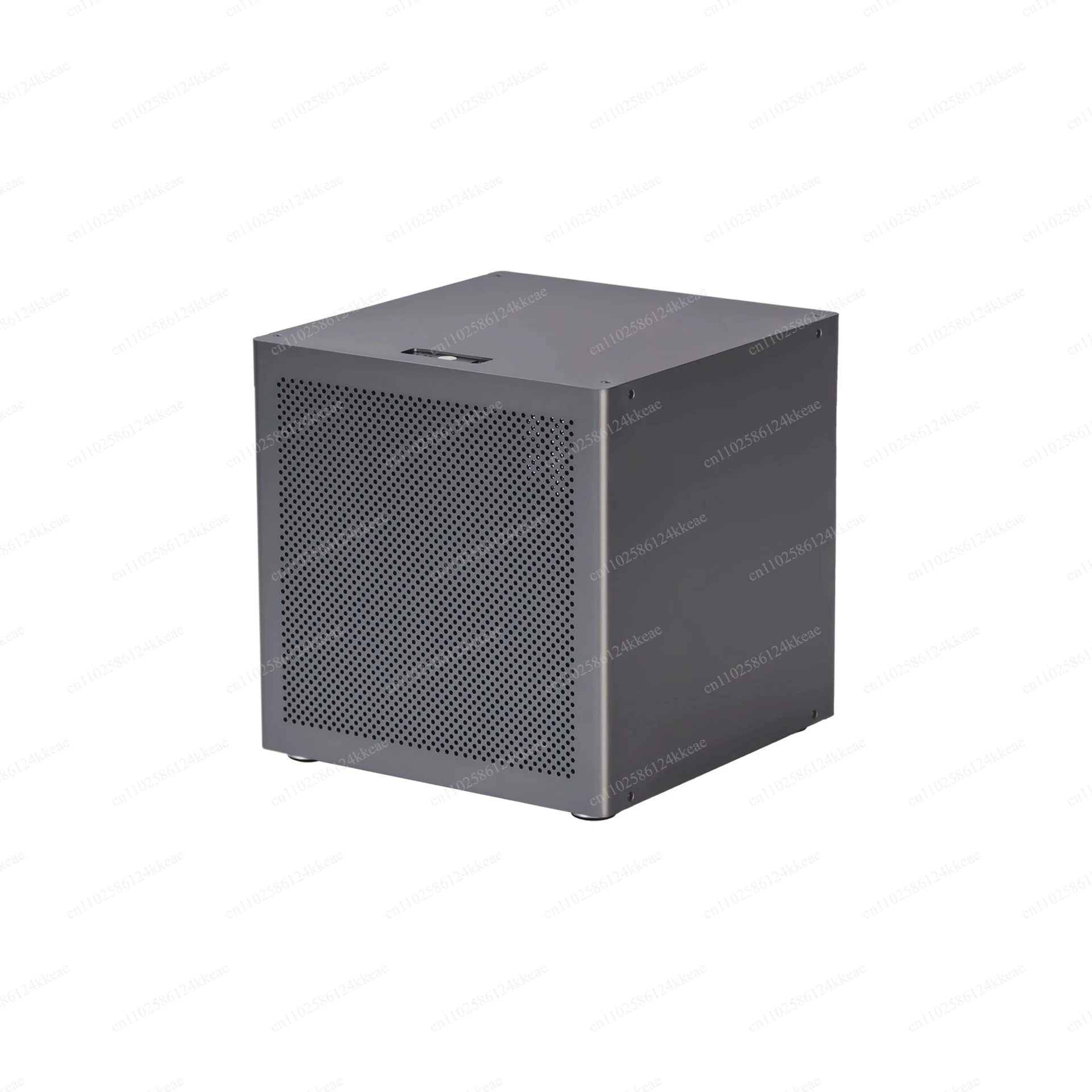 Storage Server NAS Chassis 6 Bays 2mm Anodized Aluminum MATX ATX DIY Computer Case