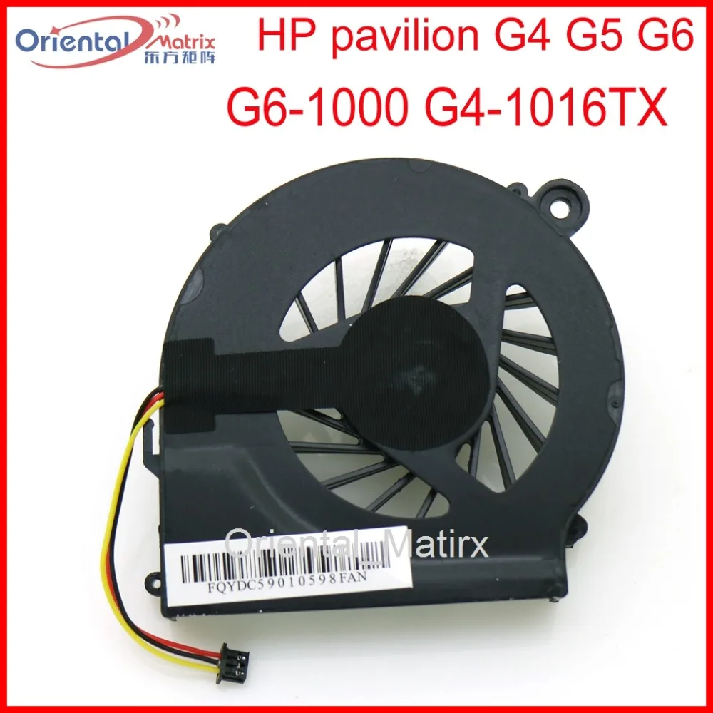 

Free Shipping DFS53/05MCOT FAB9 DC5V 0.50A 3Pin For HP pavilion G4 G5 G6-1000 g4-1016TX Laptop CPU Cooling Fan