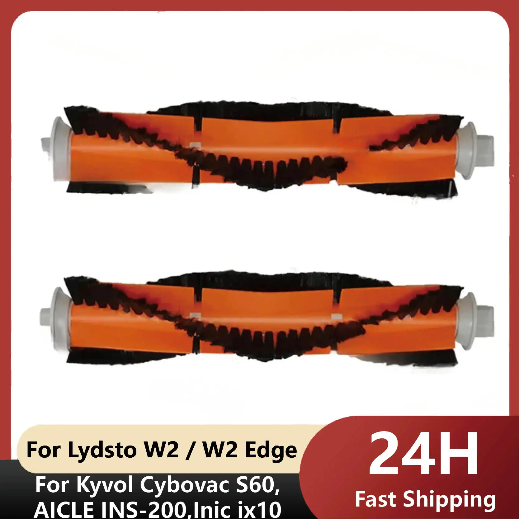 مناسب لـ Lydsto W2 / W2 Edge، TAMA الكل في واحد ماكس، Blaupunkt Bluebot OMEGA، Inic iX10 أجزاء مكنسة الروبوت مرشح الفرشاة الجانبية الرئيسية