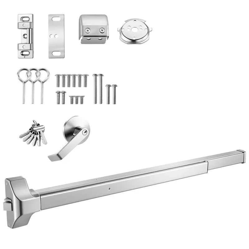 

41" Commercial Stainless Steel Panic Exit Bar Emergency Push Bar