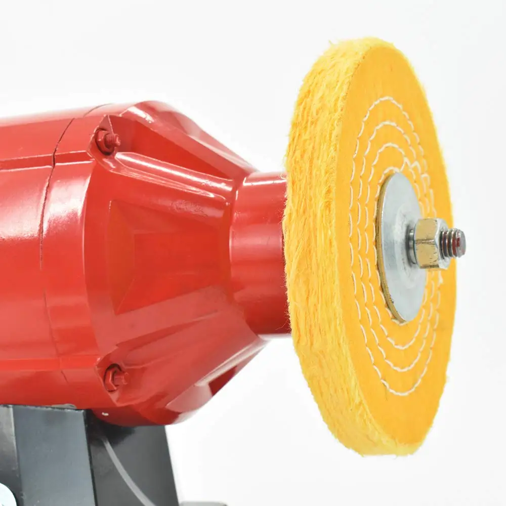 3-14 Inch Cloth Polishing Wheel Buffing Pads | Abrasive Sanding Discs for Bench Grinder Jewelry Glass, Woodworking Polishing 1pc