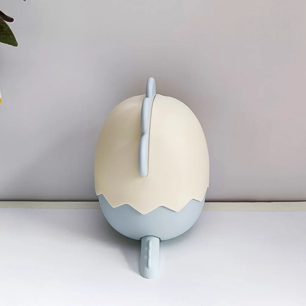 

Dinosaur Egg Pencil Holder Large Capacity Desktop Organizer For Pens Brushes Makeup Stationery Storage Plastic Table Decor