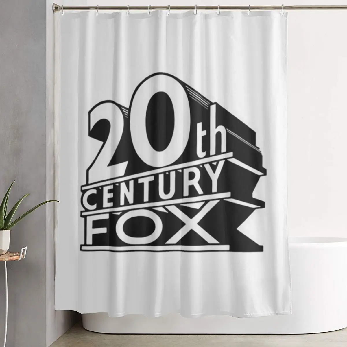 

Занавеска для душа 20th Century Fox, полиэстеровая, водонепроницаемая, для ванной комнаты, с крючками