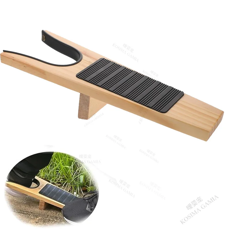 

Сверхмощный съемник ботинок с пластиковой ручкой, съемник обуви, помощник для ковбойских ботинок, резиновые рабочие ботинки, прочный, портативный, компактный