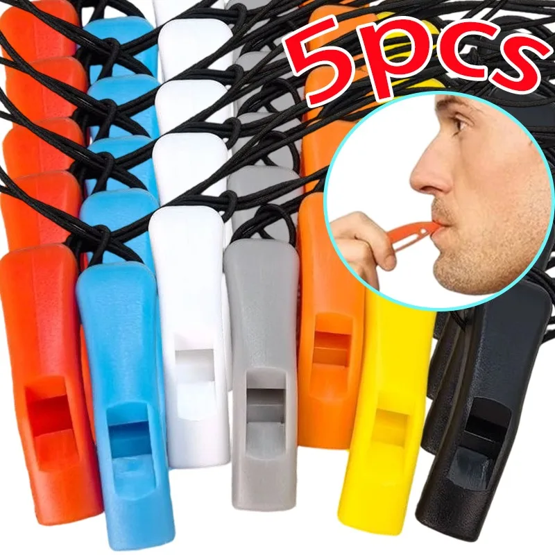 صفارة إنقاذ بسحّاب وسحب للسلامة في حالات الطوارئ في الهواء الطلق لحقيبة الظهر وإكسسوارات المشي لمسافات طويلة وصوت عالٍ وأداة طوارئ متعددة الألوان #3