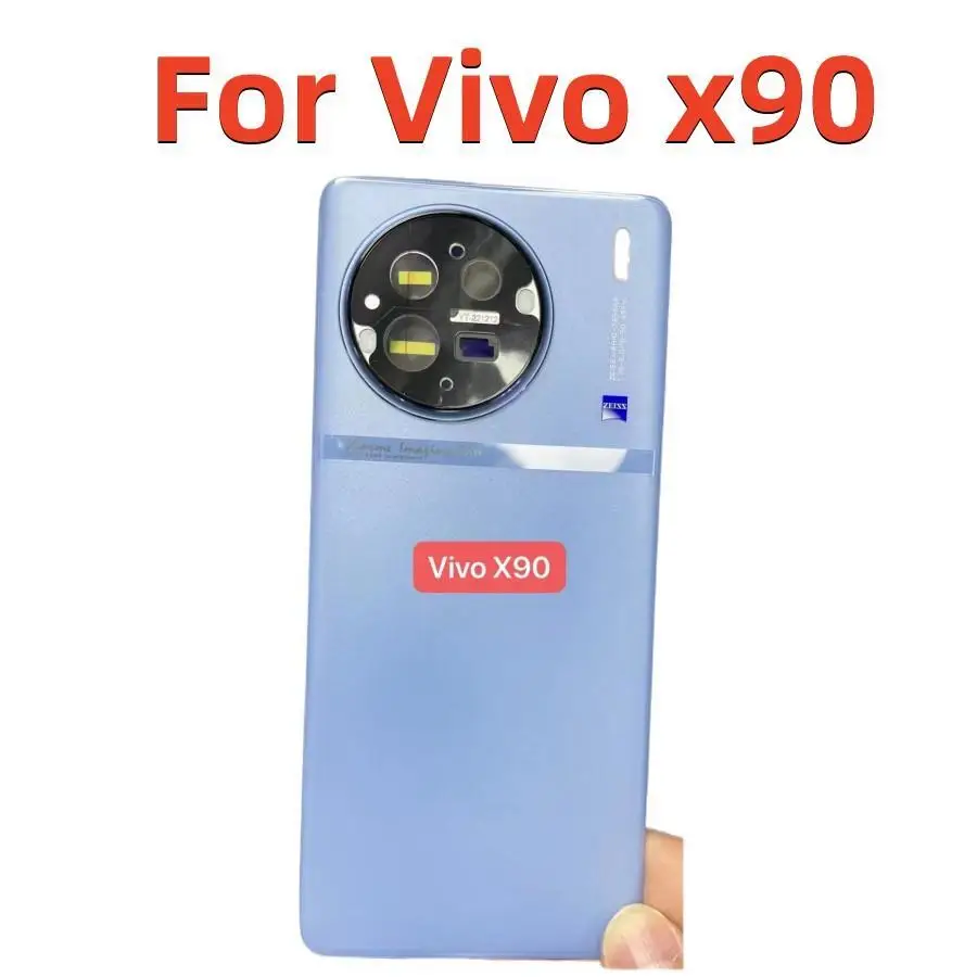 

Новая задняя крышка для Vivo x90, крышка аккумулятора, задняя крышка корпуса, задняя крышка, детали для замены