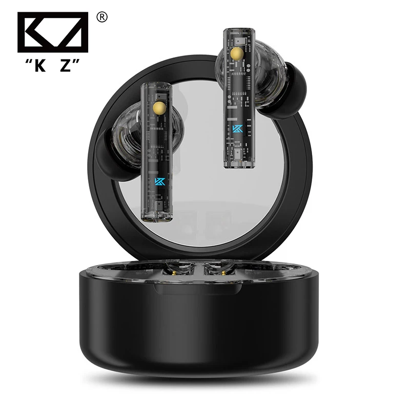 

KZ Carol ANC True Wireless Earphone 55dB Active Noise Canceling TWS Headphone 6 Mics AI HD Call Bluetooth 5.3 HiFi in-Ear Earbud