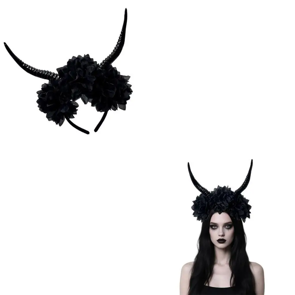 

Фестиваль рога антилопы повязка для волос реквизит для Хэллоуина вечерние косплей фотографии