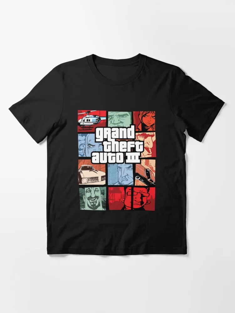 Grand Theft Auto T Shirt  GTA Game Newest Tshirts San Andreas Grand Theft Auto 5 Trilogy Online Mods Vice City V  Liberty City