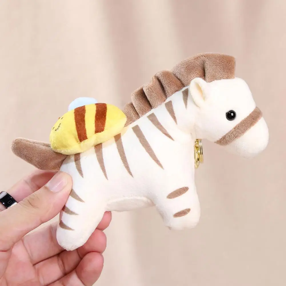 楽しいバックパックチャーム、キュートなぬいぐるみペンダント、ハンドバッグ用プル、ゼブラ、ゾウ、蜂、サメのデザイン、装飾的なハンガー、楽しい財布飾り