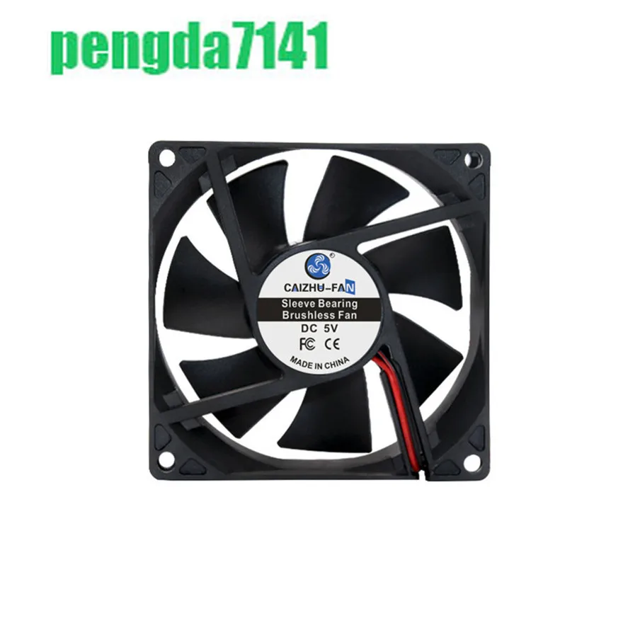 

Втулка подшипника DC5V 12V 24V 80MM CPU Fan 8025 80*80*25MM 8*8*2,5 CM кулер инвертора Вентилятор 2pin