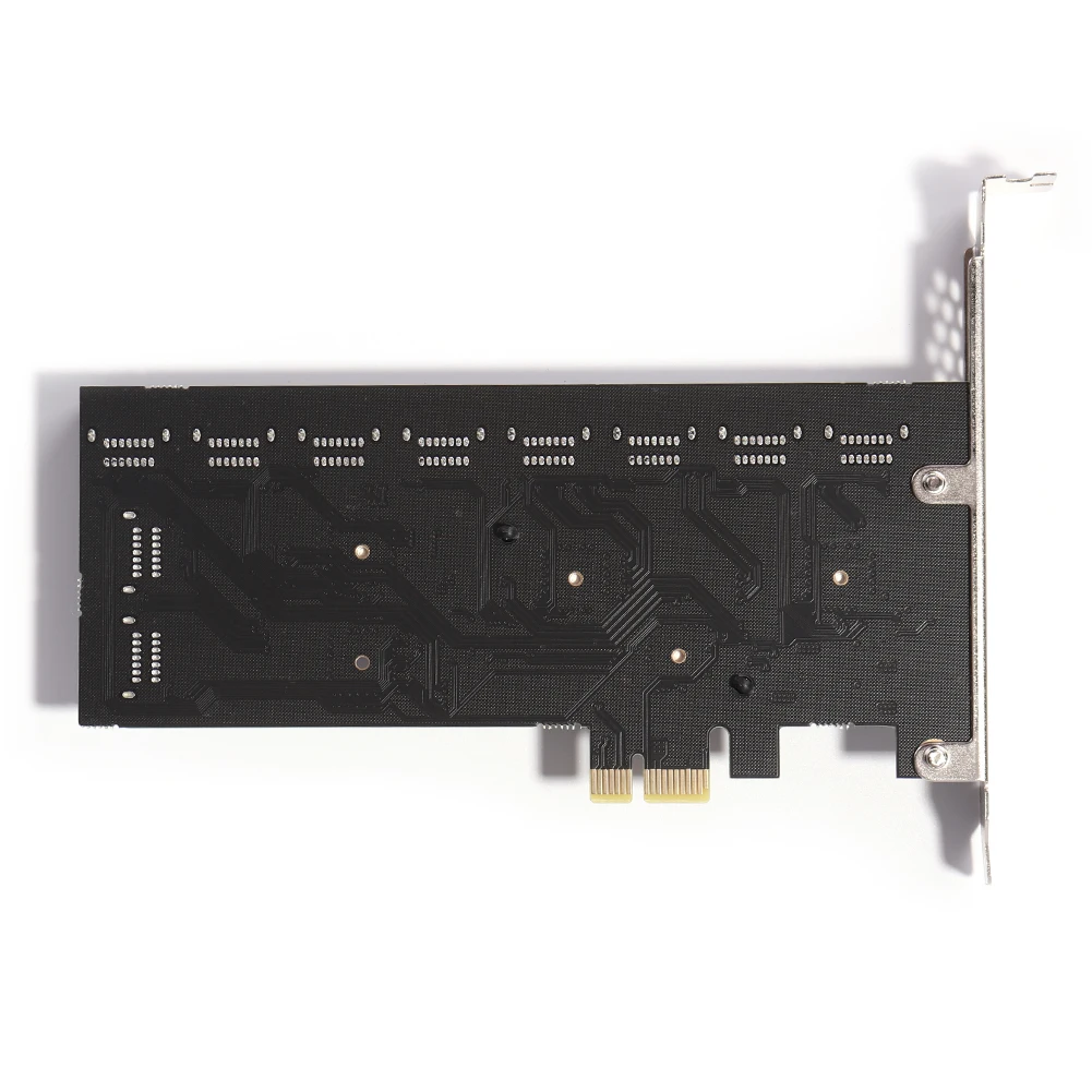 SA3112J PCIE Adapter 16 Port PCI-Express X1 to SATA 3.0 Controller Expansion Card 6Gbps for Chia Mining Miner Add On Cards