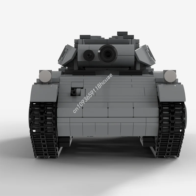 957pcs MOC Hungarian Heavy Tank 44M Tas nan Model Building blocks craft toys Modular Brick Architecture DIY Christmas gifts