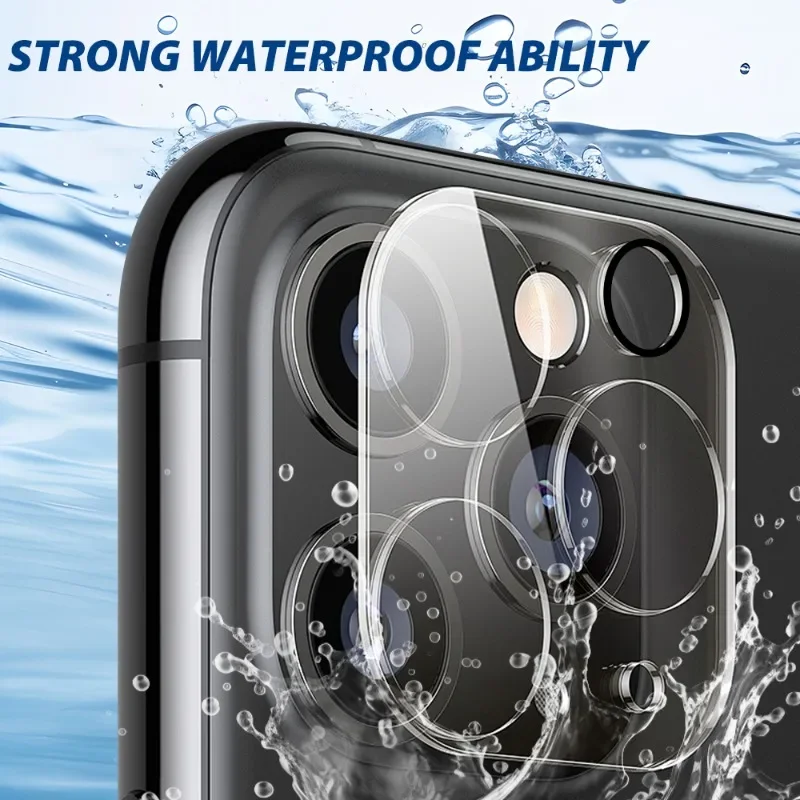 1-5PCS for IPhone 15 16 Plus Pro Max Tempered Glass Camera Lens Protectors Anti-scratch Lens Films for IPhone15 16 Plus Pro Max