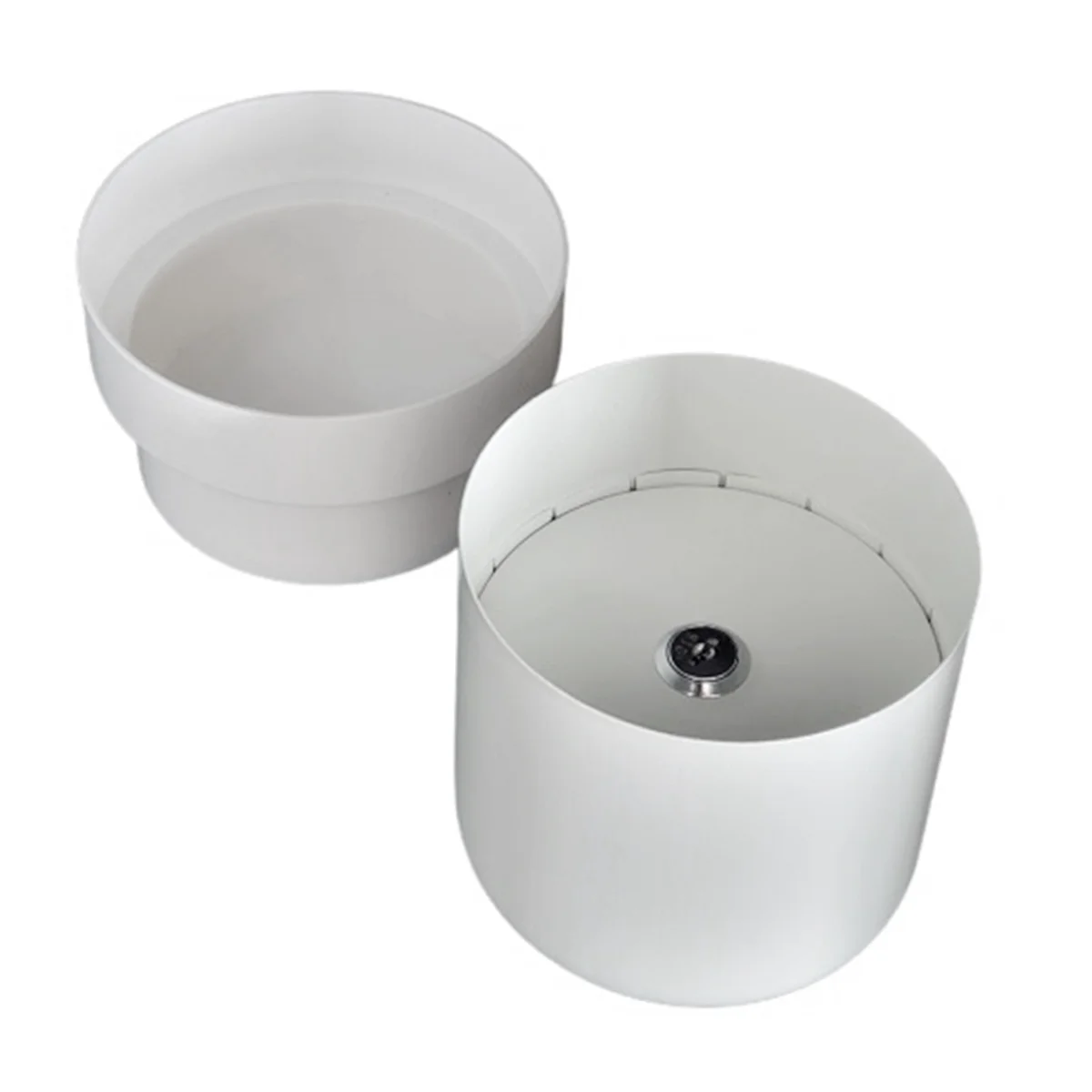 Vaso da fiori Cassetta di sicurezza nascosta Vasi Barattolo di stoccaggio + lucchetto Salvadanaio Nascondi denaro Chiavi Organizzatore Altro valore Nessuna pianta A