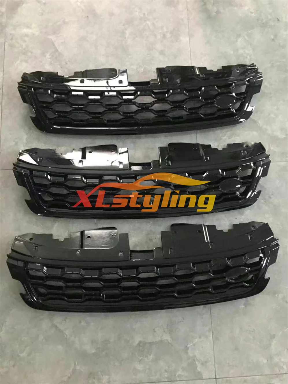 XLstyling Good quality  ABS glossy grille for 2020 Range Rover Evoque front grille OEM style