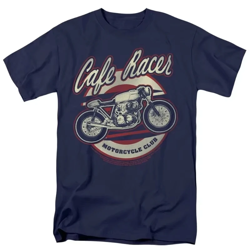 

Honda 2025 New Hot Men's and Women's T-shirt Summer New Racing Motorcycle Riding Off-road Enthusiasts Cafe Racer Retro Top