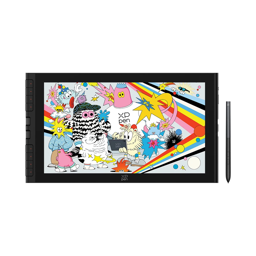 XPPen Artist 16 3rd Graphics Tablet Monitor with X4 Stylus 16K Pressure Levels 2 Dial Shortcut Keys for Drawing Art Design