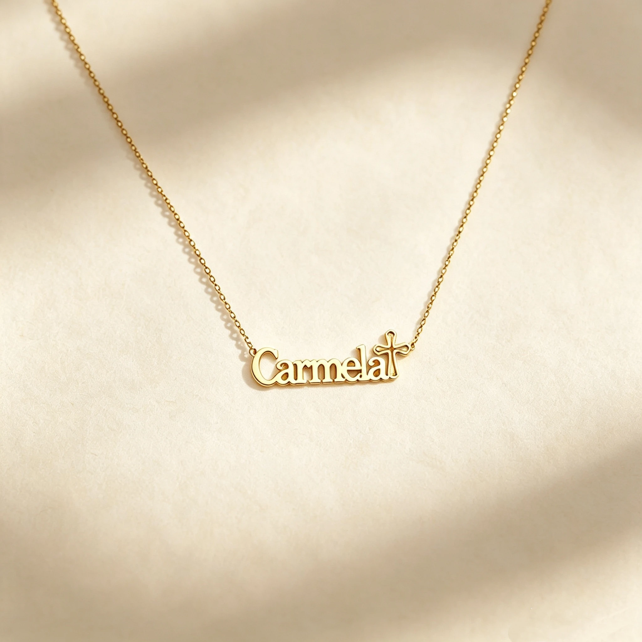 Personalized Name Necklace, Halloween & Back-to-School Keepsake Jewelry, Bridesmaid & Best Friend Gift