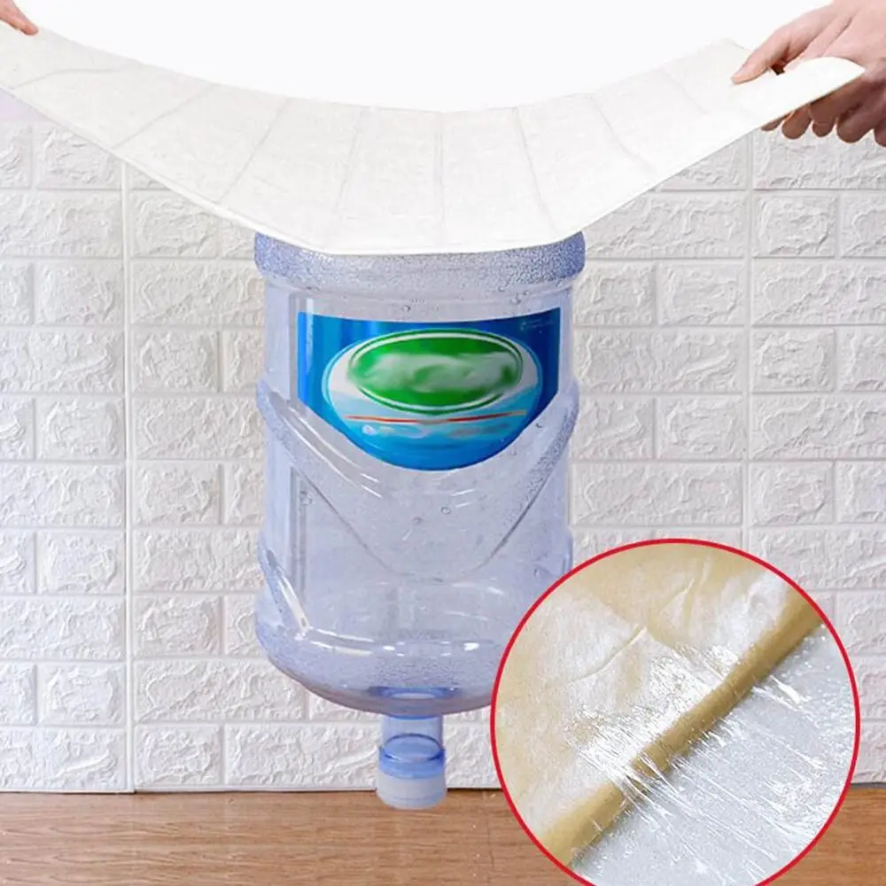 

Decorative Tiles 3D Wall Sticker Self-Adhesive Foam Wallpaper Roll Removable Three-dimensional Brick Wallpaper Living Room