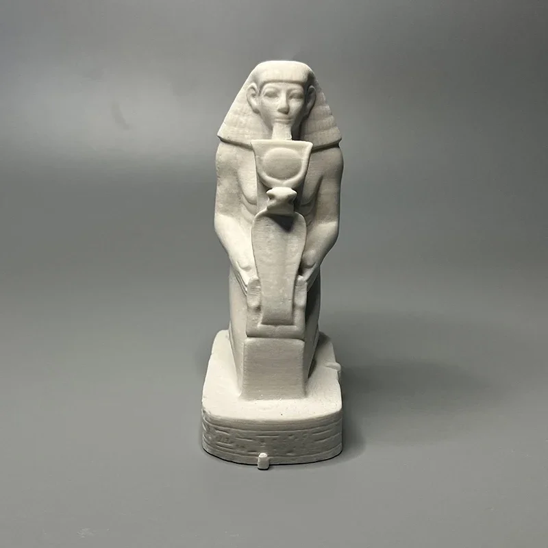 Ancient Egyptian Pharaoh Pyramid Tutankhamun mummy plaster sculpture desktop small ornaments commemorative gift