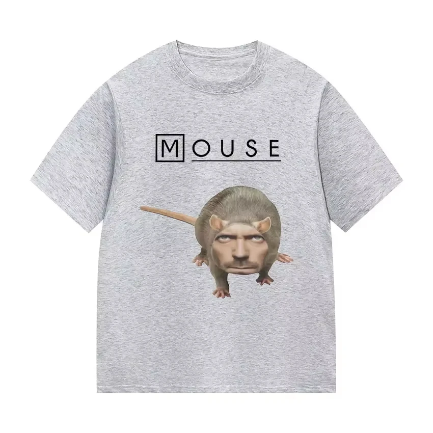 2026 House_Mouse MD Lustiges Grafik-T-Shirt für Männer und Frauen, lässiges, übergroßes Kurzarm-T-Shirt, modische, hochwertige T-Shirts, Streetwear – Detail 5
