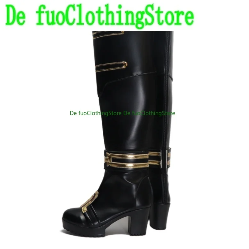 

Defuo Clothing Store Cosplay Shoes League of Legends Arcane 2 Two Cities Battle Arcane 2 Policewoman Caitlin Cosplay High Heels