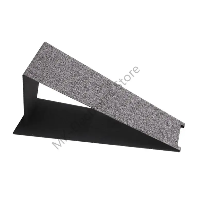 R2LF Foldable Portable Headphone Desk Stand Fabric Surfaces Protections Travel