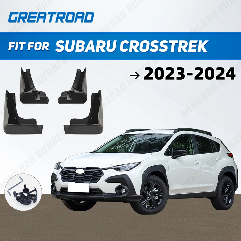 

Для Subaru crosstrek 2023-2024 брызговики брызговики брызговики брызговики крылья автомобильные аксессуары