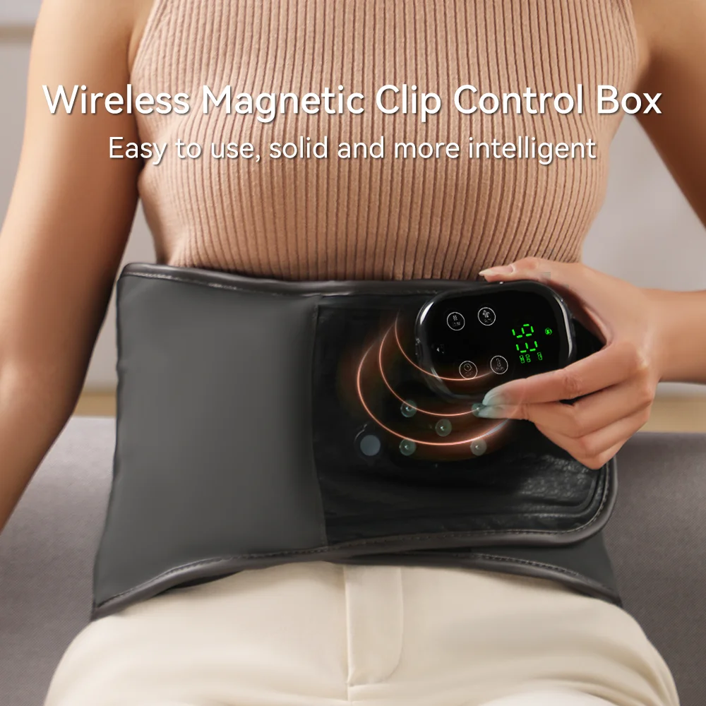 

STLF2025 поясничная поддержка, пояс-массажер для талии, уход за здоровьем, нагрев, вибрационный массажер для талии для облегчения боли