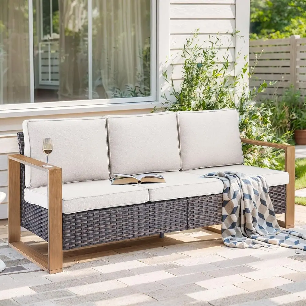3-Seater High Back …