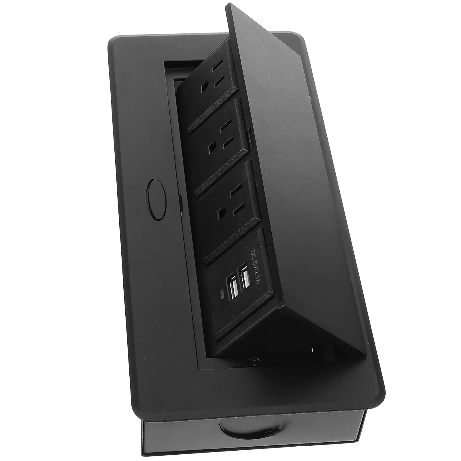 

3-Outlet Desktop Charging Socket With Dual Usb Ports Us Standard Table Power Practical Desktop Outlet For Office