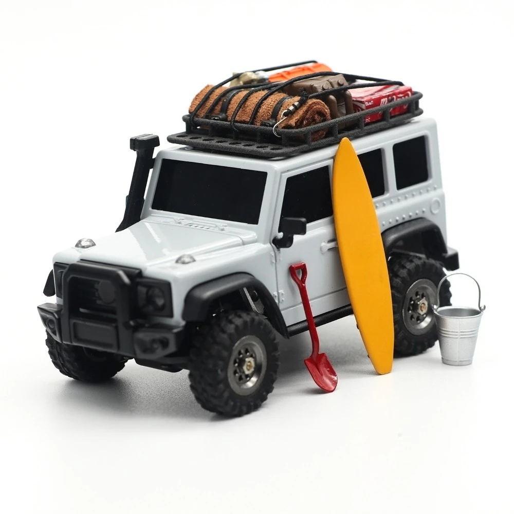 Custom Size Simulated Decor Parts Roof Rack Surfboard Hand‑carry Bag Fuel Tank For Ask Nanfeng 1/43 Scale RC Crawler Decorative