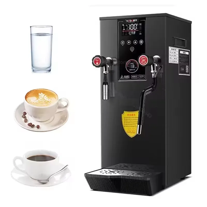 Commercial Stainless Steel Milk Bubble Steamer Coffee Frother Automatic Electric Milk Foaming Machine for Milk Tea Coffee Shop