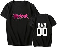 Kpop Straykids peripheral shirt new album Le-Star (Rock Star) T-shirt SKZ supports unisex T-shirt