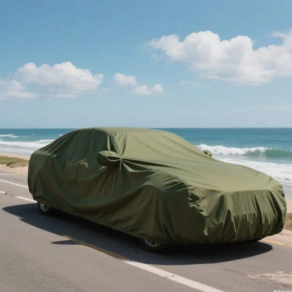 Car clothes, car cover, sun protection, rain protection, heat insulation full cover, universal four-season thickened Oxford clot
