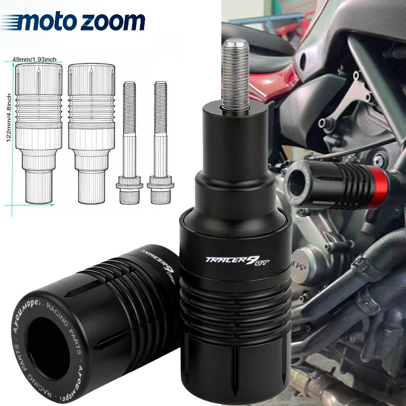 

For YAMAHA TRACER9 TRACER 9 GT 9GT 2021-2025 Frame Sliders Crash Protector Motorcycle Engine Pad Falling Protection Accessories
