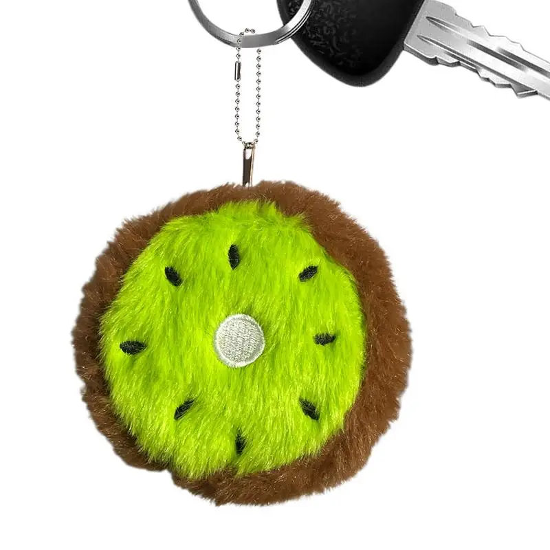 

Coin Pouch Small Wallet Plush Fruit Coin Pouch Wear Resistant Small Wallet With Fruit Design Plush Bag Pendant Multifunctional