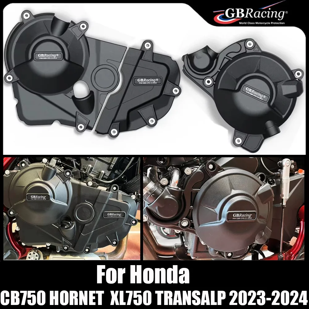 

GBRacing For Honda CB750 HORNET XL750 TRANSALP 2023-2024 Motorcycle Engine Protection Cover Accessories