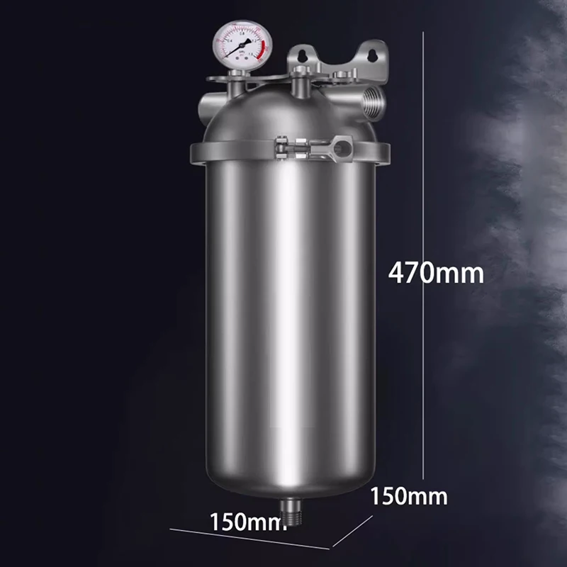 Addolcitore d'acqua senza sale di grande portata casa centrale depuratore d'acqua per tutta la casa bilancia per rubinetto filtro per alcali d'acqua 3000L-10000L/H