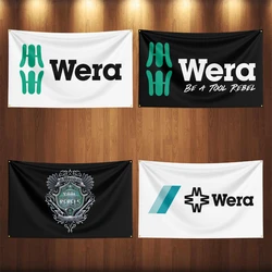 90X150cm Weras Tool Flag logo Polyester Printed Electrician Banner For Decor flag banner Hand Tool Powel Tools and accessories