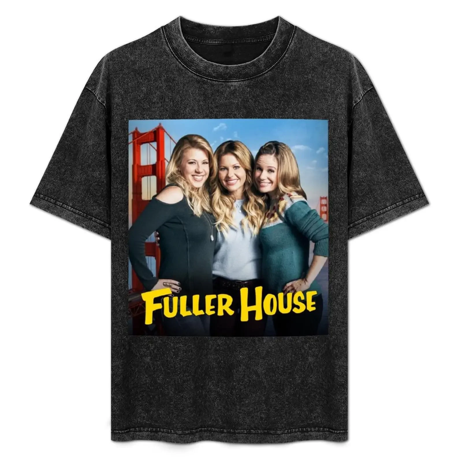 

Fuller House cast merch T-Shirt Basic Daily Outfit Short Sleeve Tee