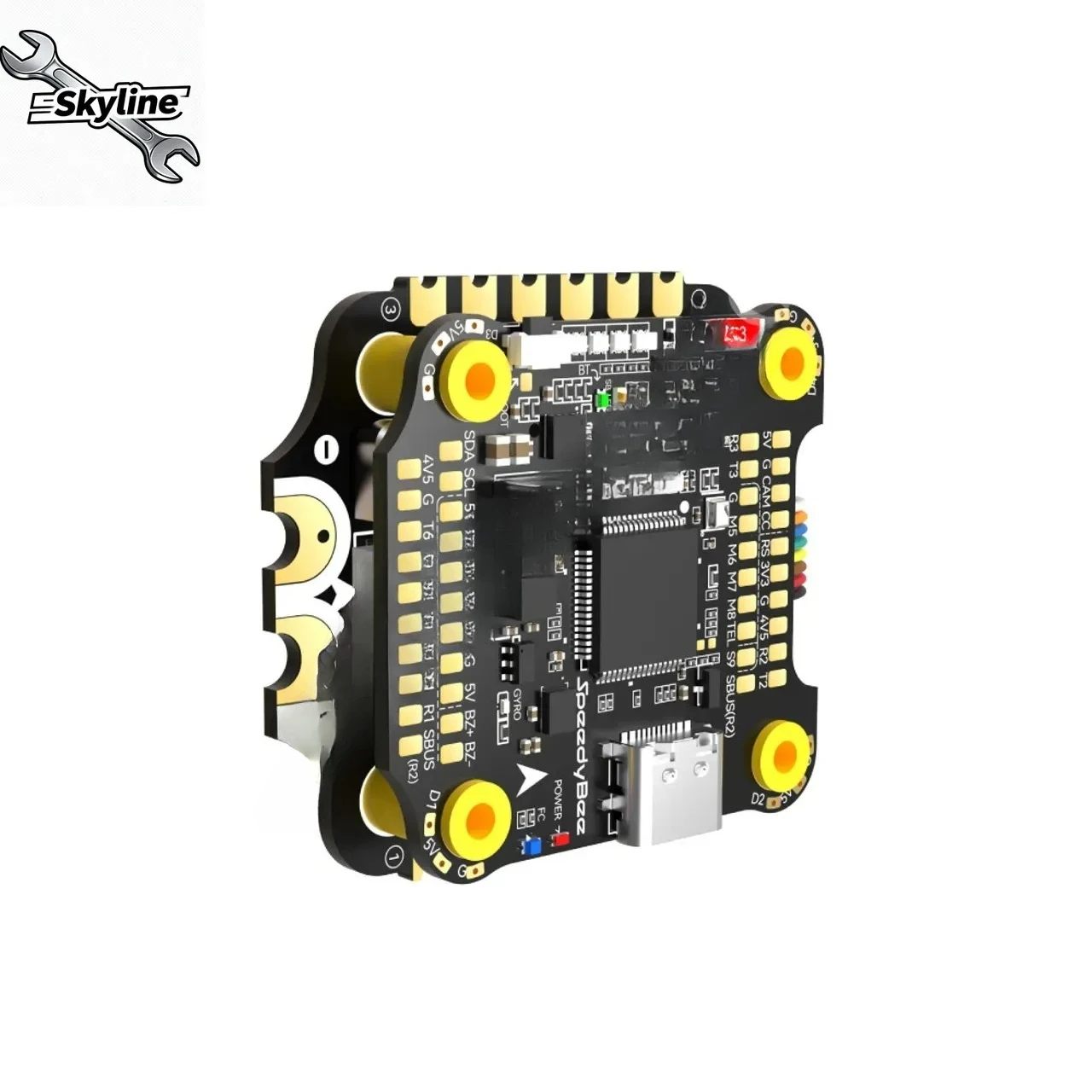 F405 V4 60A 30x30 Stack, 4-in-1 ESC with Bluetooth 3-6S for 5-8 Inch FPV Drone Frame